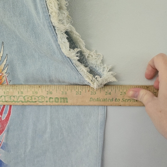 Lighting Clothing L Vest Shirt Mens Denim Bike Week 2003 Daytona Beach Florida - Picture 16 of 16